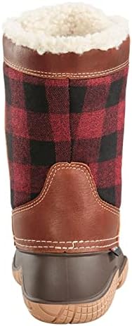 Baffin Jasper Red/Black Plaid 6 B (M) | Image 4