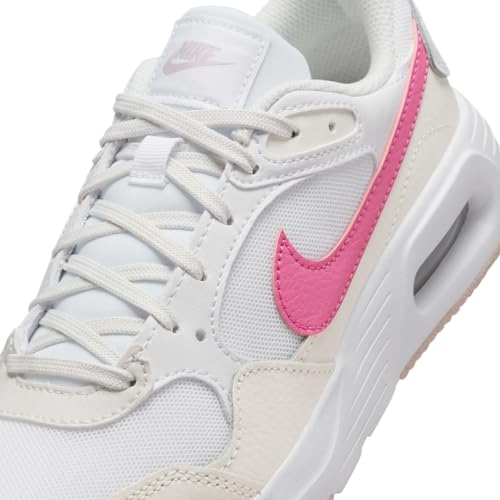 Nike Buty chłopięce Air Max Sc dla starszych dzieci, White Playful Pink Phantom, 38.5 EU