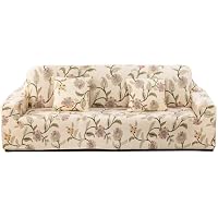 ARNTY Housse Canape, Housse de Canapé d'angle Housse de Canapé Extensible 1/2/3/4 Places Jacquard Revêtement d