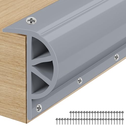 WTMORE Boat Dock Bumpers, 24 Feet Dock Edging Guard for Piling and Pier Rub Rail for Boats Protection, Dock Fenders Bumpers Includes Mounting Screws, Gray by WTMORE - Used condition - US$113.85
