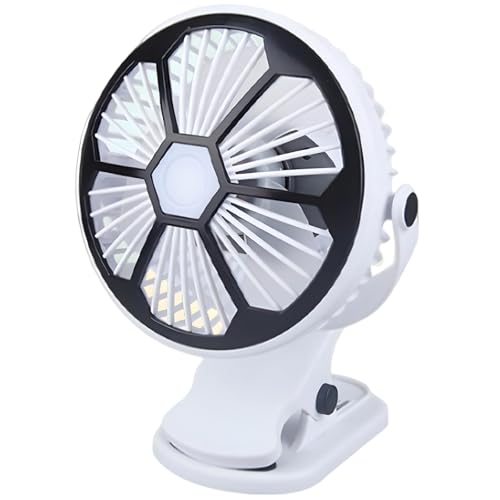 Ventilador de clip portátil para oficina y hogar con batería de 4000 mAh duradera 2