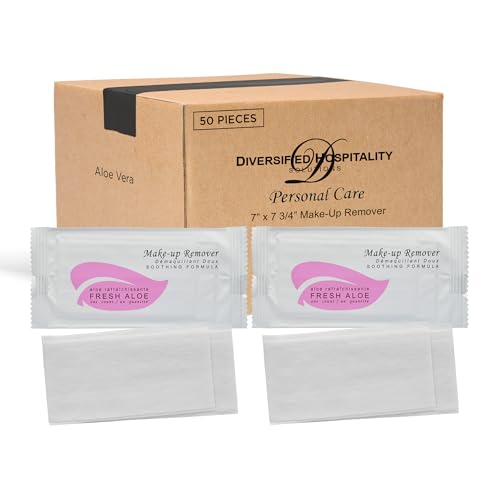 Fresh-Aloe-Makeup-Remover-Wipe-for-Hotel-AirBnB-VRBO-Vacation-Rental-Case-of-50