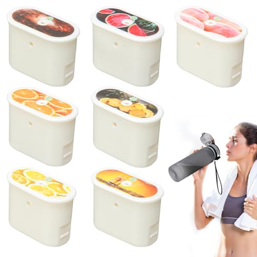 7 PCS Fychuo Water Bottle Flavour Pods, 0 Calories | 0 Sugar Air Flavour Pods Pack