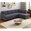 Dark Gray With Left Chaise