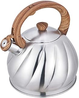 Riwendell Tea Kettle 2.1 Quart Whistling Stainless Steel Stove Top Teapot (GS-04044AHY-2.0 L)