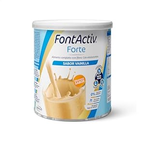FontActiv Forte Vainilla | 800g | Suplemento Nutricional con Fibra para Adultos – 0% Azúcares añadidos