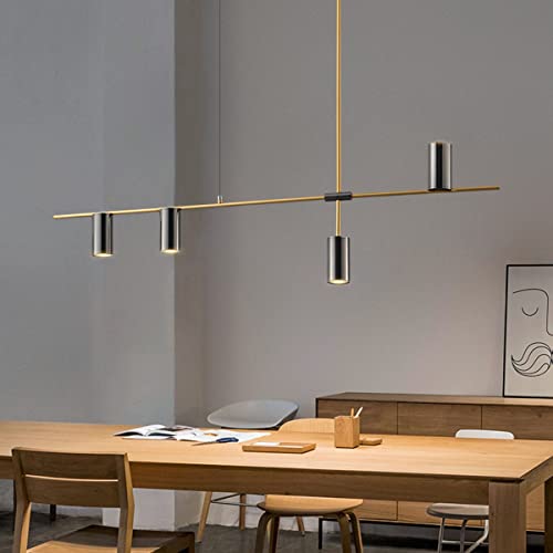 Lampe à Suspension LED E27 Feng Shui pour Supprimer les Zones d'Ombre de la Table à Manger