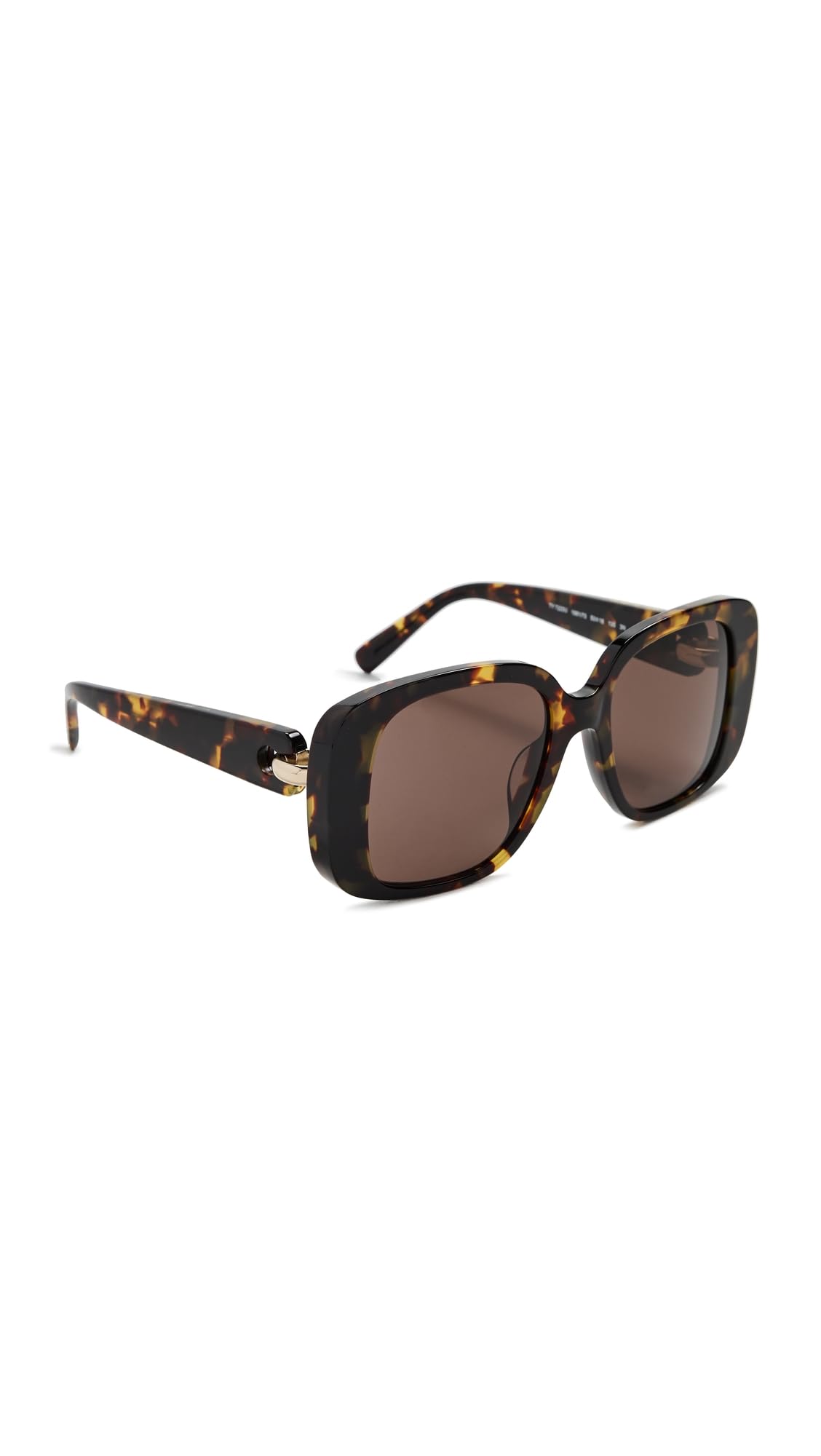 Tory Burch Womens Pierced Square Sunglasses