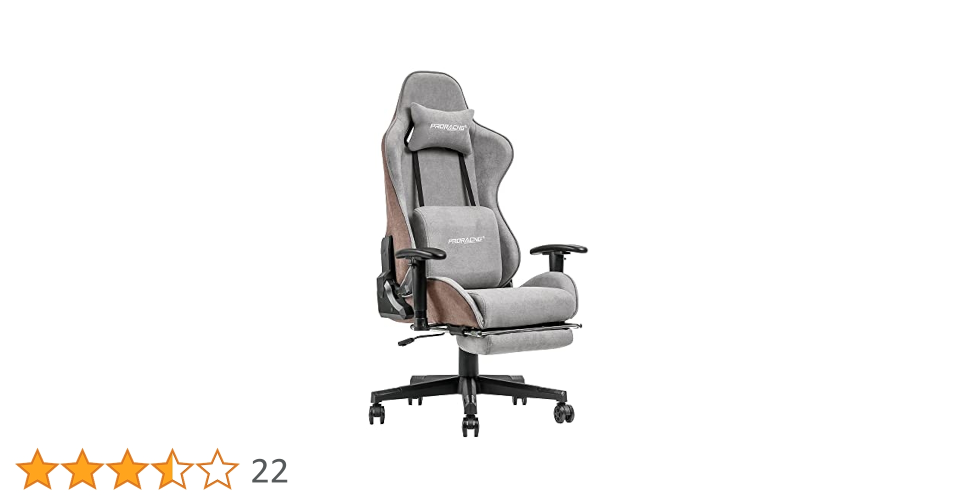 Amazon.co.jp: PRORACING ゲーミングチェア ファブリック
