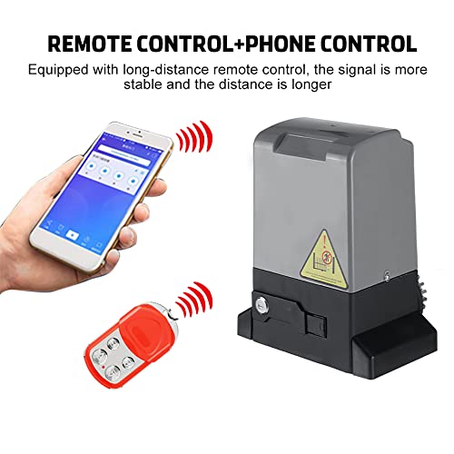 Imeshbean 4000Lb Automatic Sliding Gate Opener App Control With 4 Remotes,750W Electric Sliding Gate Opener Automatic Motor Remote Kit With Wireless Keyboard For Sliding Gate Opener Up To 40Ft thumb #1