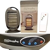 Easy Shopping® Halogen Electric Oscillating Heater with Remote Control – 400W / 800W / 1200W - Image 4