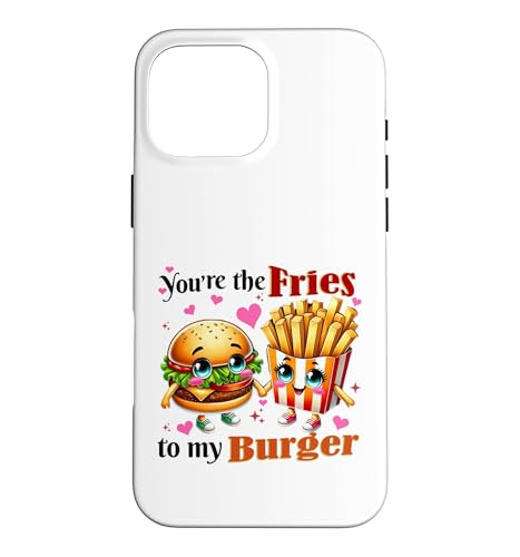 You're the Fries to My Burger Cute Food �J�b�v�� �X�}�z�P�[�X iPhone 16 Pro Max �p