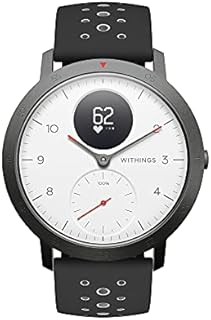 Withings Steel HR Sport - Multisport Hybrid Smartwatch, Connected GPS, Herzfrequenz, Fitnessniveau via VO2max, Aktivitäts- und Schlaftracking, Benachrichtigungen