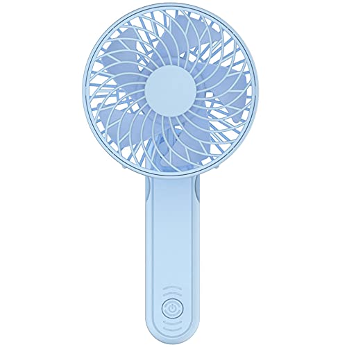 Ventilateur portable mini avec batterie USB 500mAh et 3 vitesses pour table