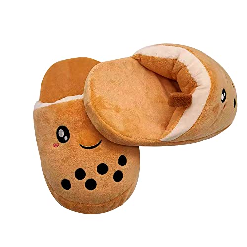 EXIGENT Boba Bubble Tea Slippers Cute Slip-ON Shoes Adult | Men and Women | Unisex4