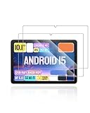 Lot de 2 films de protection d'écran en verre trempé pour tablette Phatom E10A 10,1' - Dureté 9H - Anti-rayures - Anti-traces de doigts - Installation sans bulles