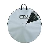 オーストリッチ(OSTRICH) 輪行アクセサリー [車輪カバー E-22] 1本入 収納バッグ シルバー