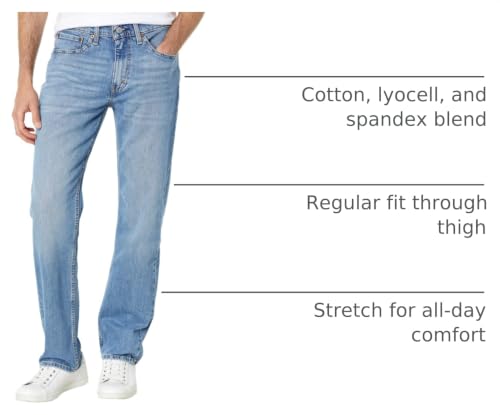 Image of Levi's Men's 514 Straight Fit Cut Jeans (Also available in Big & Tall)