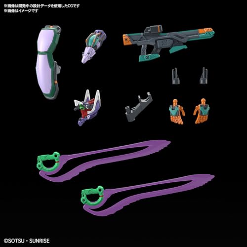 Bandai Hobby - Mobile Suit Gundam GQuuuuuuX - #8 GFreD HG 1/144 Model Kit by BANDAI SPIRITS - Image 9