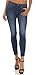 Produktbild ONLY Damen Ankle Jeans Kendell Skinny 15158979 medium Blue Denim 31/30
