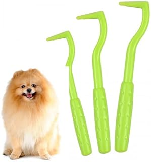 AvoDovA 3 Pcs Tick Remover, Green Tick Removal Tools Remove Ticks for Dogs Cats, 3 Size Tick Twister Tick Tweezers Tick Hooks, Painlessly Pet Ticks Extractor for Pet Dogs Cats