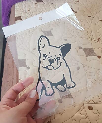 Okdeals 255632541 White Black French Bulldog Dog/Pet Vinyl Decal Car Window Wall Sticker Laptop Decal thumb #3