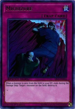 Miniatura 1 de Yu-Gi-Oh! - Michizure - SBLS-EN044 - Ultra Raro - 1ª Edición - Barajas de Duelo de Velocidad - Arena de Almas Perdidas