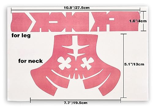 C-Zofek Cosplay Accessories Pink Stickers For Halloween Party thumb #3