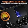 Douk Audio Valve Tube Preamp: Headphone Amplifier with VU Meter, 4-Way RCA Selector Switch Box, Pre Amp with Tone Control for Receivers, Amplifiers, Speakers, 16-600Ω Headphones (TUBE-T5C) #3