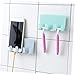 FONDOTIN 4pcs Wall Mount Phone Holder Punch Charging Station Versatile Organizer for Bathroom Kitchen Office Unique for Cables Keys Stylish Easy to Install