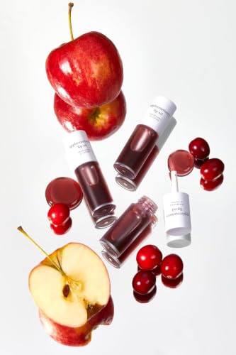 Image of NOONI Korean Lip Oil - Applecranberry | Long-Lasting, Moisturizing, Plumping, Revitalizing for Dry Lips, Waterproof, No Peel Off, Hydrating Lip Stain, Stocking Stuffers Gifts For Teen Girls 0.12 FL Oz