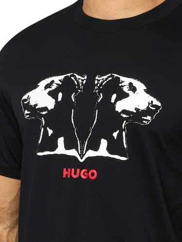 HUGO Men's Graphic Logo T-Shirt3
