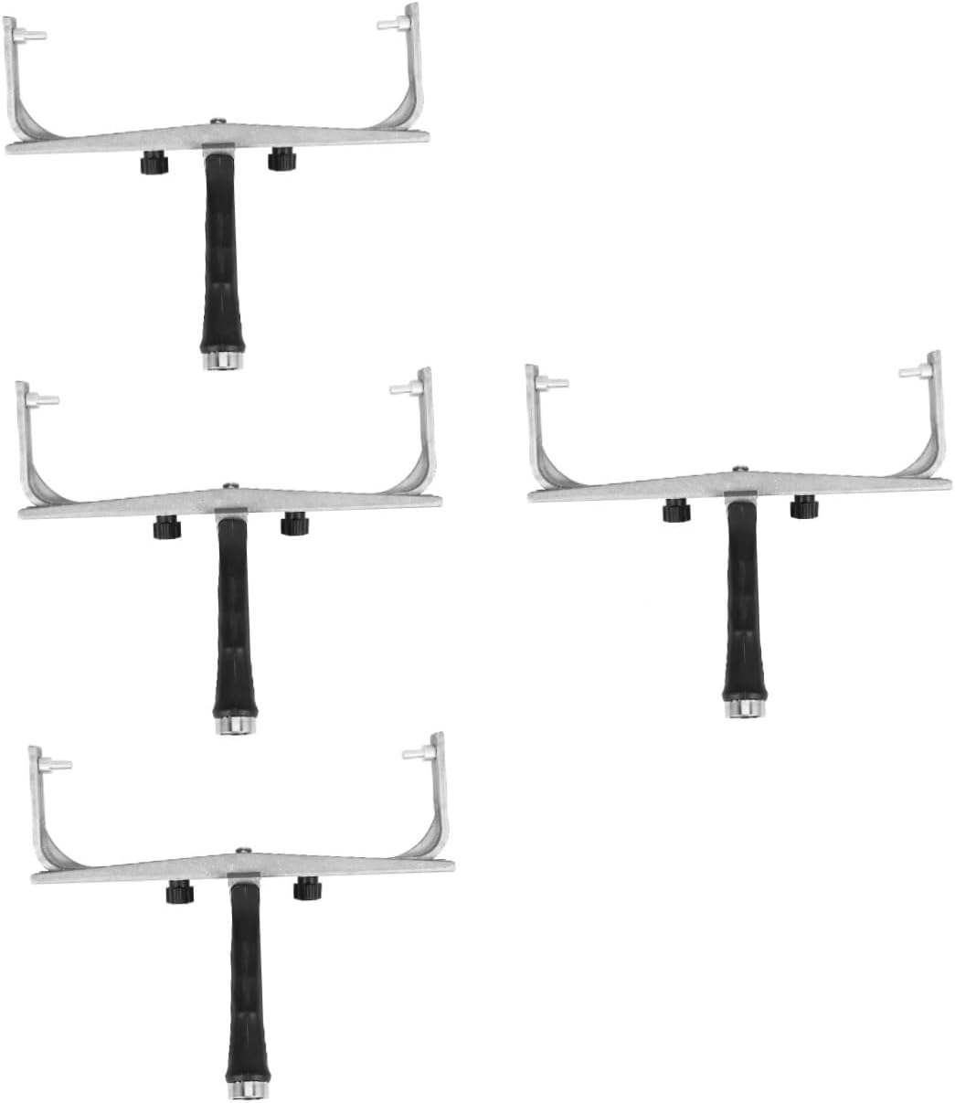 TEHAUX 4pcs Adjustable Paint Roller Handle Wall Paint Roller Frame for Ceiling DIY Painting Tools