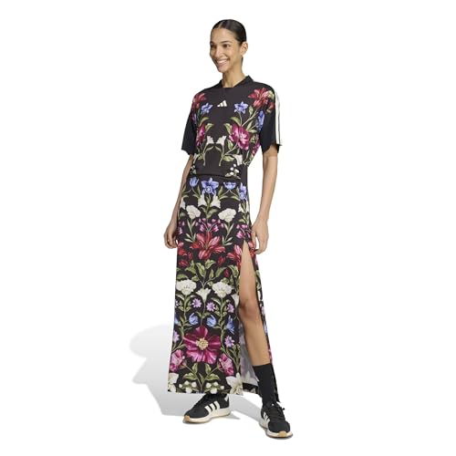 adidas Women's Farm Rio Premium Dress, Black/Cream White/Craft Green, X-Large - image 2