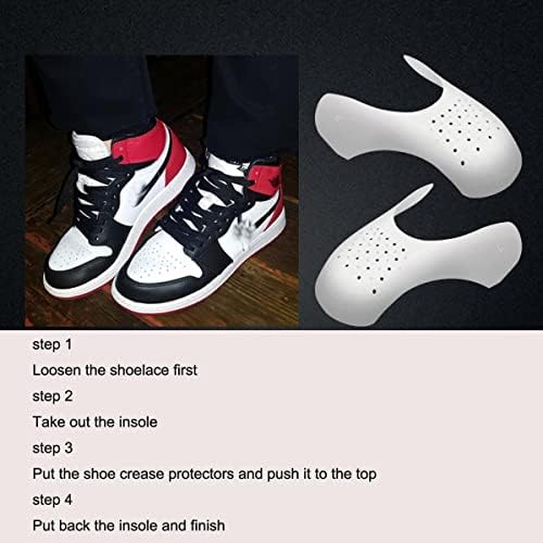 2 Pair Crease Protectors for Air Force Shoes, Sneaker Shoes