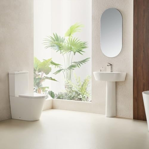 Project cuvette WC à poser sans bride en céramique (réservoir non fourni), blanc (SATPRO31M)