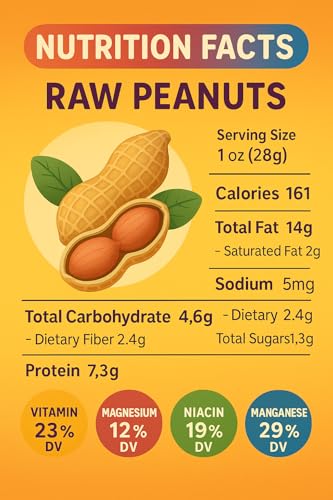 Image of RITUAL FARMS Unpolished Raw Peanuts | Groundnut | Moongfali | Sabut Mungfali | Singdana | Singhdana | Rich in Protein and Natural Healthy Snacks (500gm)