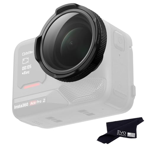 insta360 Close-Up Lens for Insta360 Ace Pro 2 Macro Lens Compatible with Insta360 Ace Pro 2 Action Camera. 1075cm (3.9-30in) Adjustable Focal Length