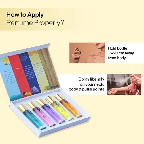 Image of Premium Perfume Gift Set for Men & Women | Long-Lasting 12-Hour Fragrance Collection | 5 x 20ml Bottles | Luxury Parfum from UAE | Unisex Signature Scents