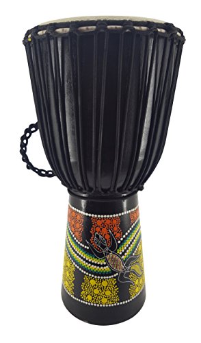 30cm Profi Djembe Trommel Bongo Drum Buschtrommel Percussion...