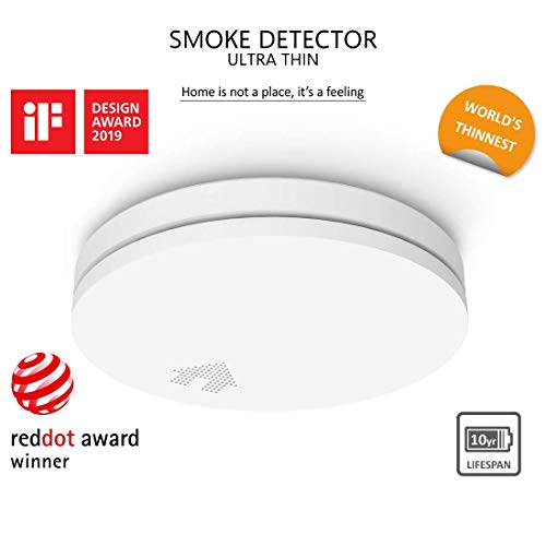 ELRO FS4610 ultradunne rookmelder met 10 jaar batterij en garantie STIWA 'Gut' & Q-label - DIN EN14604, wit, per stuk - Image 3