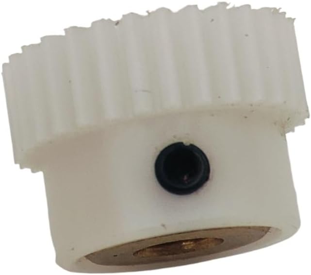 Plastic Motor Pinion Gears,1pcs Nylon Cylindrical Gear, Spur 0.8 Module 29 Teeth Copper Sleeve 4-10mm Bore(10mm bore)
