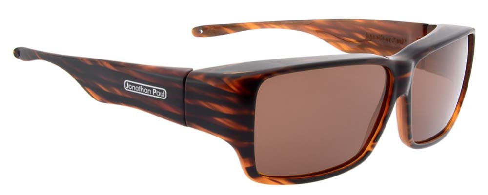 Jonathan Paul FitoversOogee Large Bark Polarized Amber Sunglasses