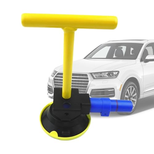Mimoqk Herramienta de eliminación de abolladuras | Kit de extracción de abolladuras de coche | Kit de eliminación de abolladuras | Almohadillas de vacío de goma para eliminación de abolladuras, diseño