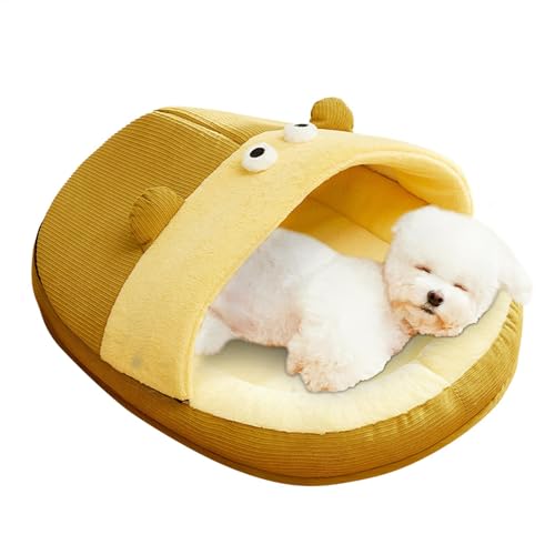 Lit pour chat avec support de cou et niche lavable douillette - 8