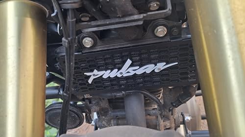 Image of Radiator Guard Compatible with Bajaj Pulsar N250 /F250 only for USD Fork Models After 2024 (White, Pack of 1) (Not Suitable for befor 2024 Models)
