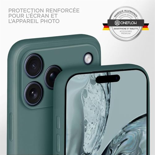 Coque iPhone 17 Pro Max silicone ONEFLOW antichoc pour éviter les rayures d'écran - 4