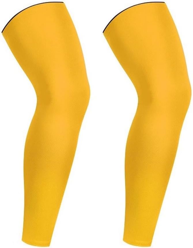 Calf Support Brace Breathable and Warm Cycling Knee and Leg Guards(Color 4,Large)