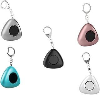 Hoement Mini-despertador Mini Despertador Alarme À Prova De Lobo Alarme De Segurança Pessoal Alarme De Emergência Alarme Pessoal Dispositivo Anti-Lobo Mulher