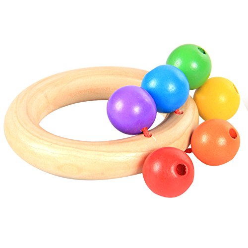 Maracas In Legno Per Bambini - Set Di 12 Pezzi Per Gioco Musicale E Educazione - Foto 10